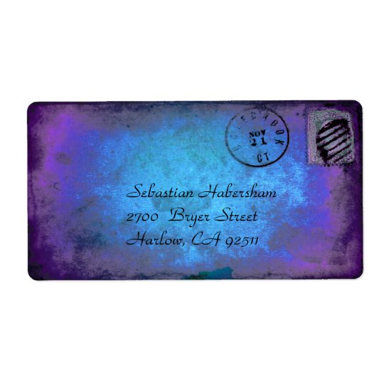 Banport Danville Customisable Shipping Label