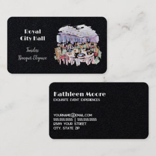 Banquet Hall Premium Business Card