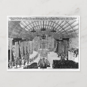 Banquet in the Romer Hall at Frankfurt-am-Main Postcard