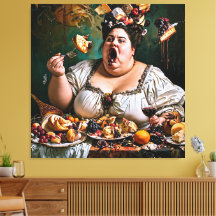 "Banquet of Chaos" Surreal Colourful Artwork