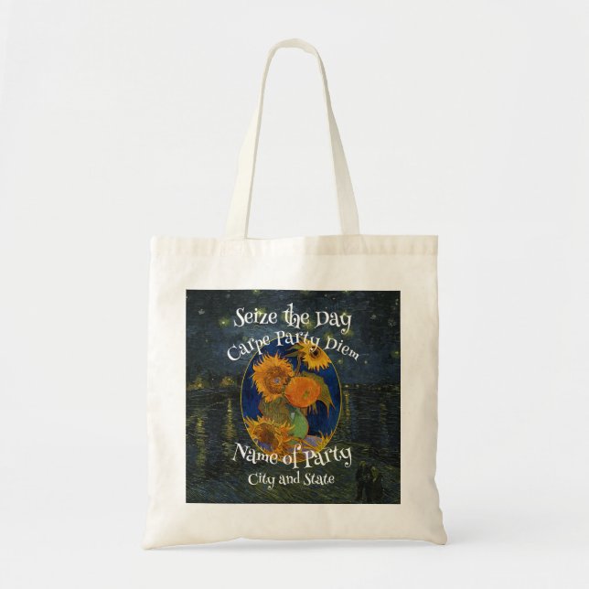Banquet Tea Garden Surprise Party Block 2024 Tote Bag (Front)