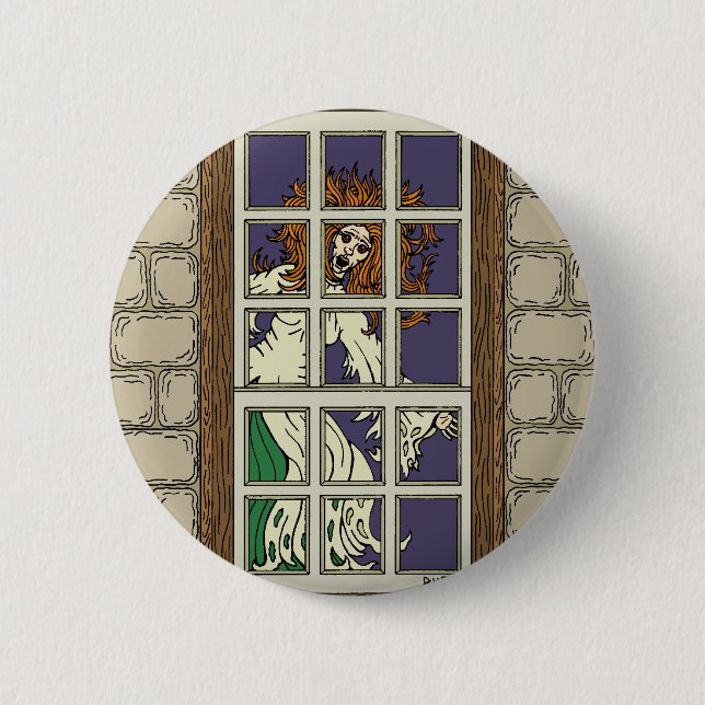 Banshee 6 Cm Round Badge (Front)