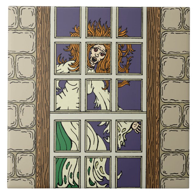 Banshee Ceramic Tile (Front)