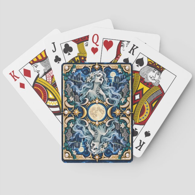 Banshee, Paper Cut Monster Playing Cards (Back)
