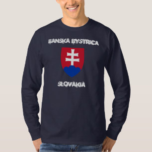 Banska Bystrica, Slovakia with coat of arms T-Shirt