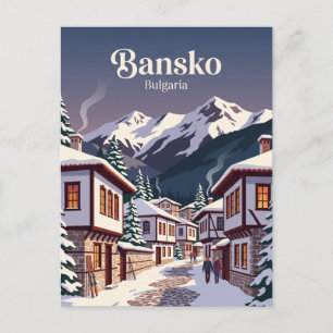 Bansko Bulgaria Postcard