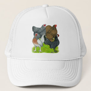 Bantam Hen Quartet Trucker Hat