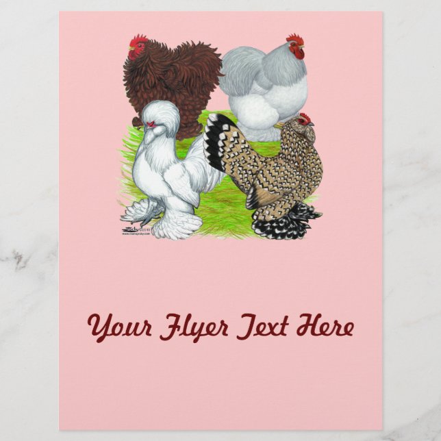 Bantams Feather Legged Flyer (Front)