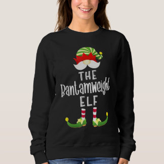Bantamweight Elf Group Christmas Pajama Party Sweatshirt