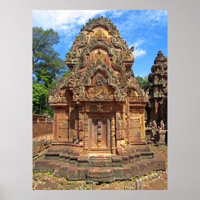 Banteay Srei Temple Chandi Poster (Front)