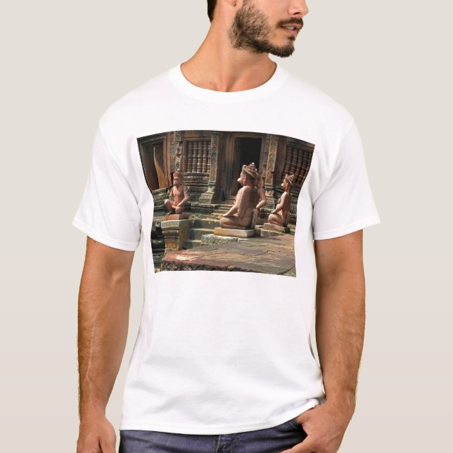 Banteay Srei Temple Guardians T-Shirt (Front)