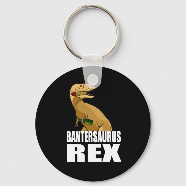 Bantersaurus Rex Key Ring (Front)