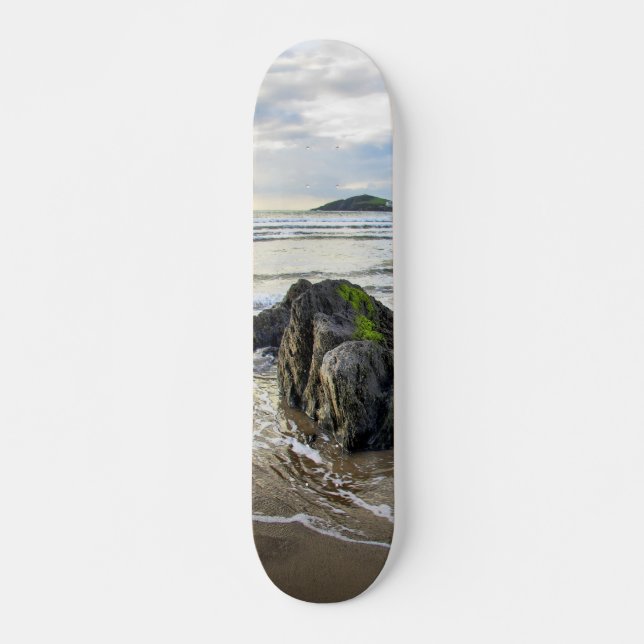 Bantham Rocks to Burgh Island Skateboard (Front)