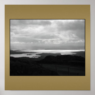 Bantry Bay from Tunnel Road Ireland. Poster