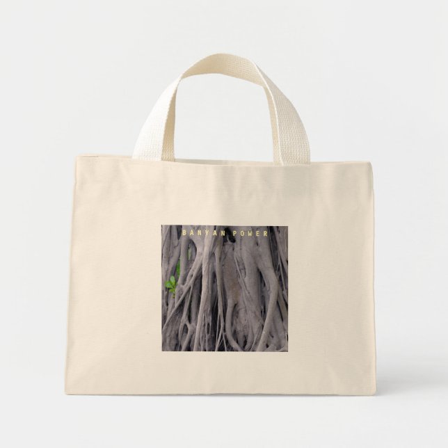 Banyan Power Mini Tote Bag (Front)