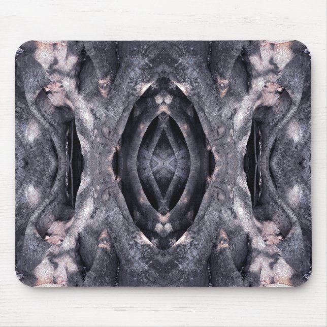 Banyan Tree Pattern Mouse Pad (Front)