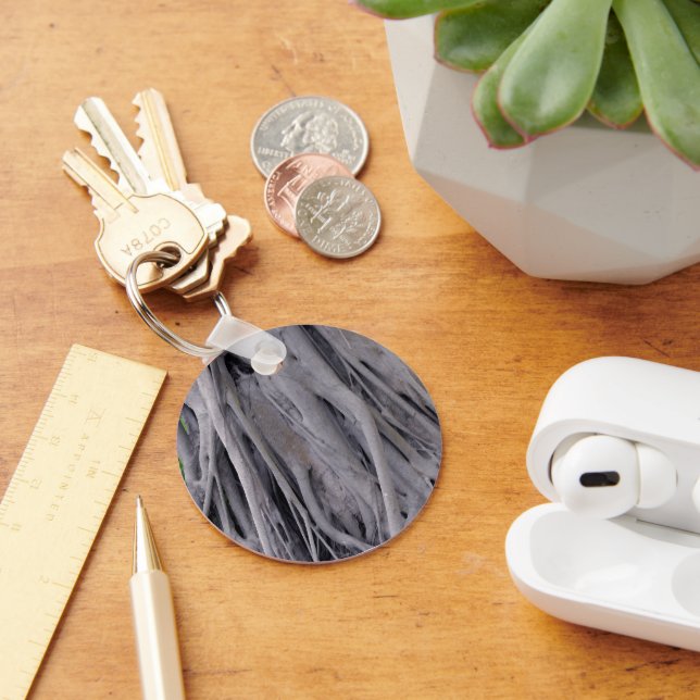 Banyan Tree Trunk Key Ring (Desk)