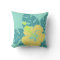 Banzai Beach Hawaiian Hibiscus Square Pillows