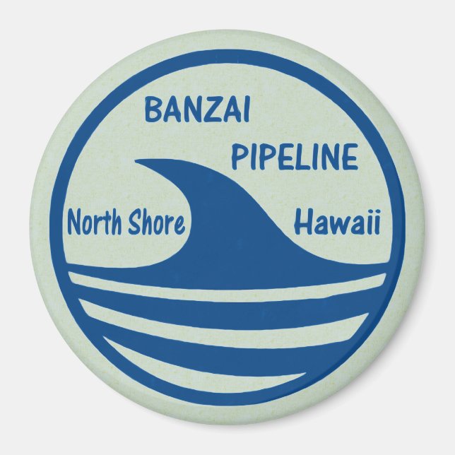 Banzai Pipeline Magnet (Front)