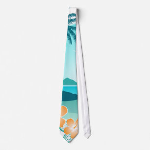 Banzai Surfing Tie
