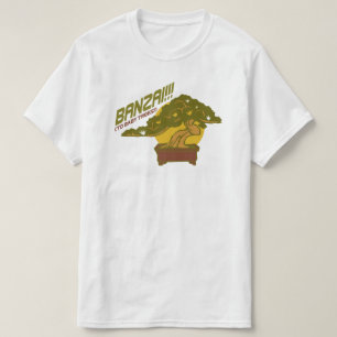 Banzai! (To baby trees!) Funny Word Pun Graphic T-Shirt