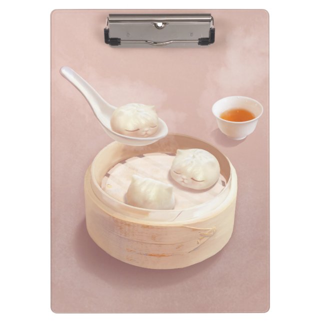 Bao Baby – Tea Time Bao Buddies Clipboard (Front)