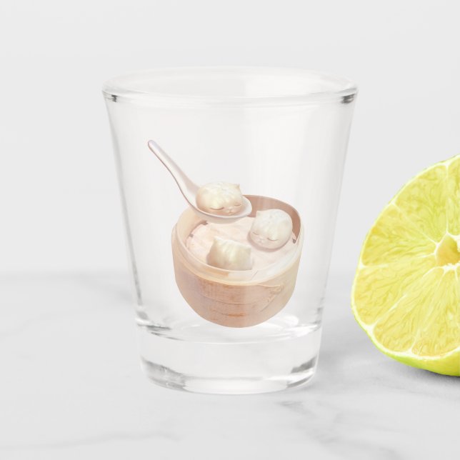 Bao Baby – Tea Time Bao Buddies Shot Glass (Front)