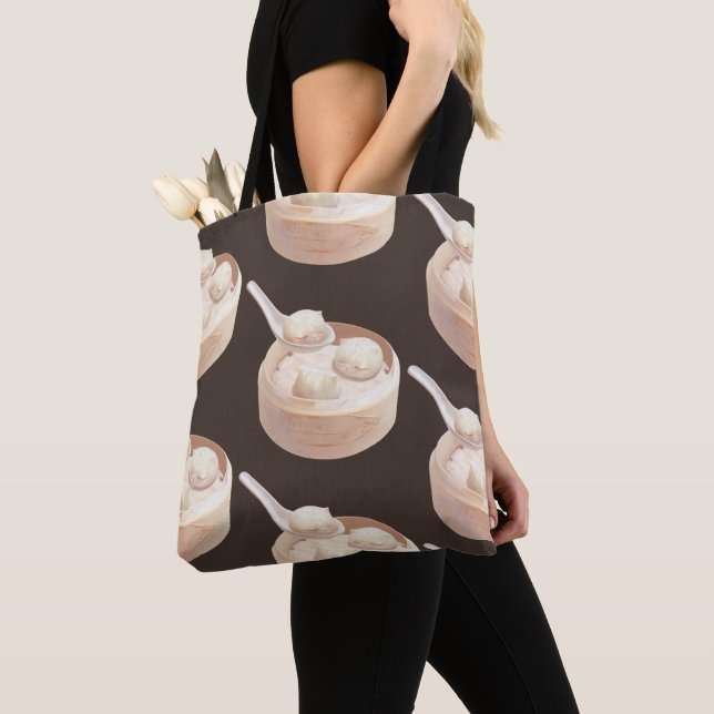 Bao Baby – Tea Time Bao Buddies Tote Bag (Close Up)