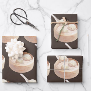 Bao Baby – Tea Time Bao Buddies Wrapping Paper Sheet