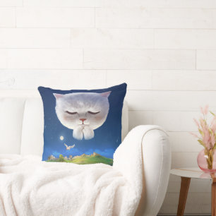 Bao Bao: Floating Among Stars Night Sky Dream Cushion