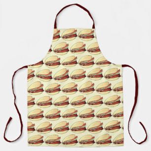 Bao Buns Porkbelly Lotus Bun Chinese Food Print Apron