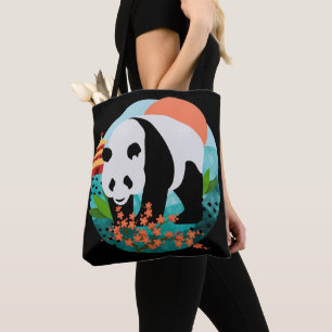 BAO SHI - Panda tote or crossbody bag
