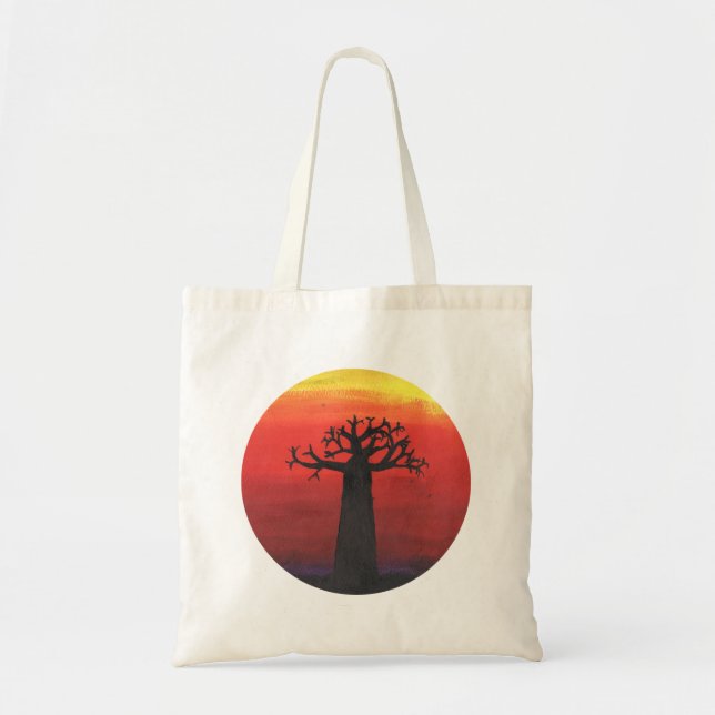 Baobab Sunset Tote Bag (Front)