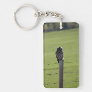 BAOW Barred Owl Key Ring