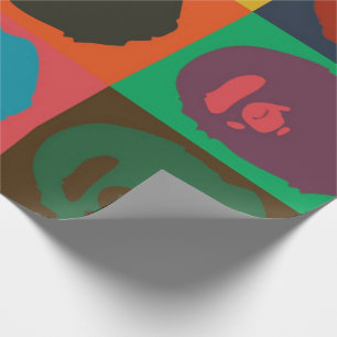 bape monkey hypebeast wrapping paper