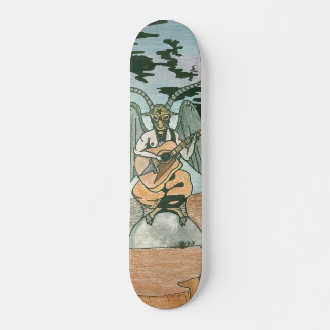 Baphomet 2 Board Skateboard (Front)