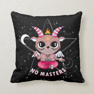 baphomet almofada cushion