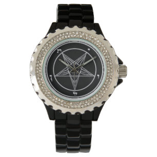 Baphomet Black/White Watch
