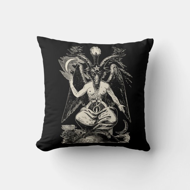 Baphomet Cushion (Front)