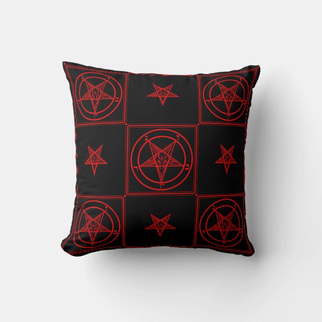 Baphomet Cushion (Front)