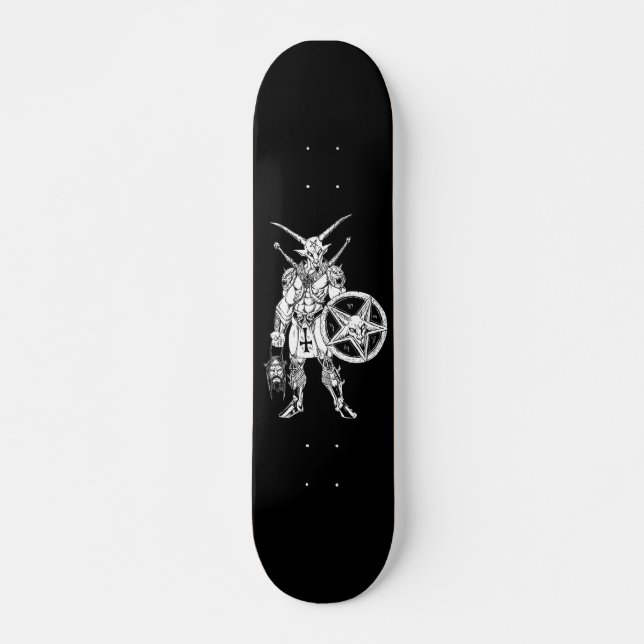 Baphomet GodSlayer Skateboard (Front)