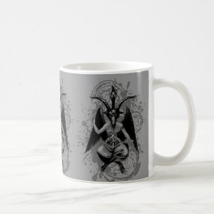 Baphomet: horned god of witches and witchcraft, coffee mug