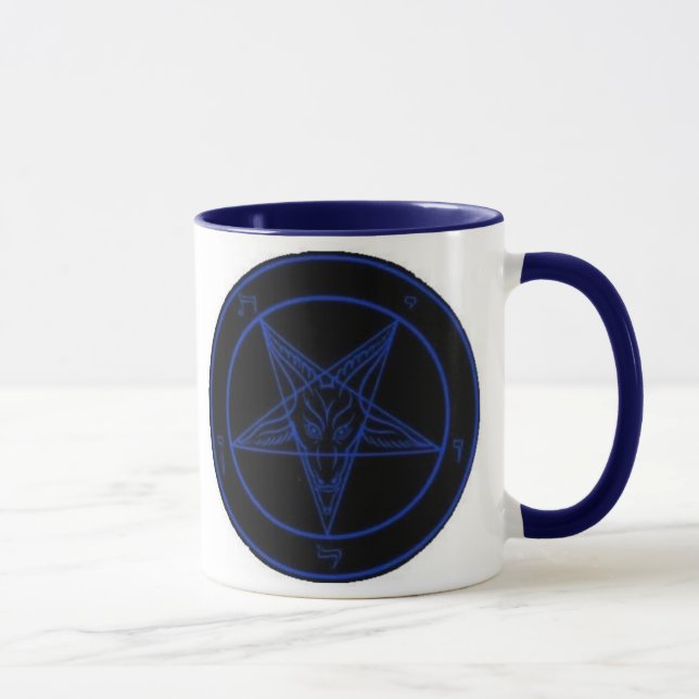 Baphomet In Blue Mug (Right)