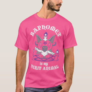 Baphomet is My Spirit Animal  Occult  Creepy Cute  T-Shirt