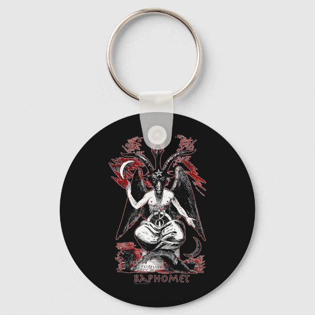 Baphomet Key Ring (Front)