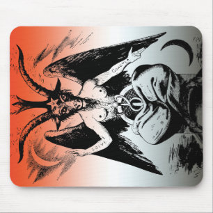 Baphomet Mouse Pad
