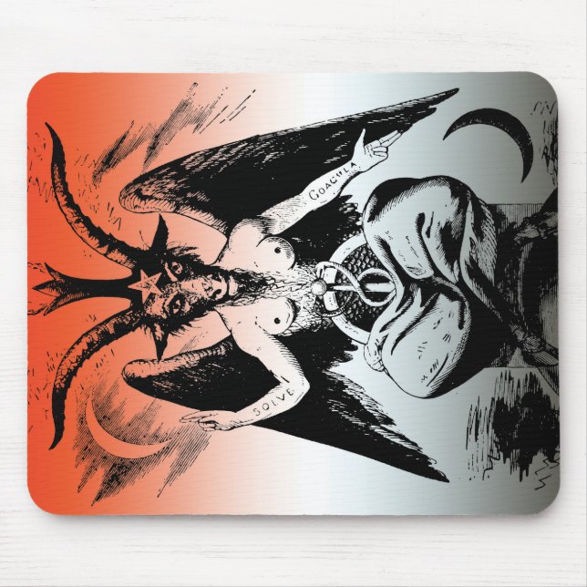 Baphomet Mouse Pad (Front)