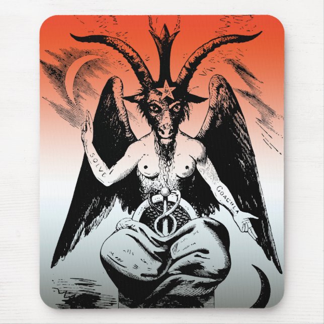 Baphomet Mouse Pad (Front)