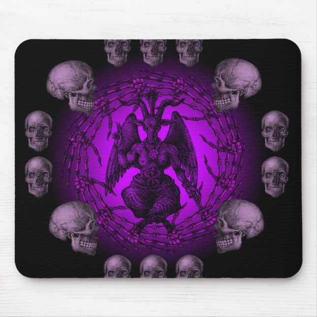 baphomet mouse pad (Front)