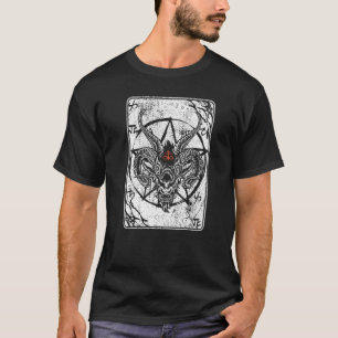 Baphomet Okkult Satan Antichrist Luzifer 666 Goats T-Shirt